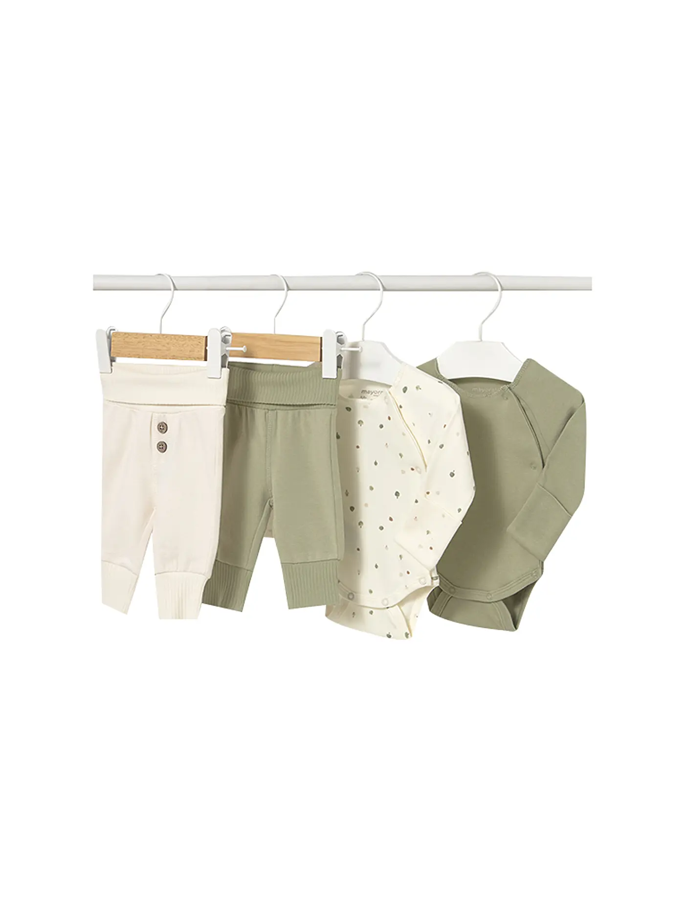 MAYORAL | Baby Set 4-teilig Bodys und Hosen | 